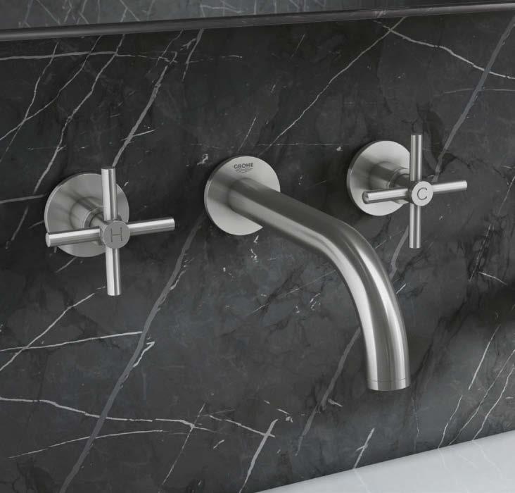 GROHE ATRIO CLASSIC CLASSIC TIJDLOZE, DUURZAME LUXE GROHE Atrio is de perfecte oplossing voor diegenen die een elegant leven leiden, die eerbied