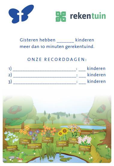 Wachtwoorden en gebruikersnamen kunt u vanaf 29 maart vinden in de groepen bij de leerkracht. Wat is rekentuin? Via www.rekentuin.nl kunnen kinderen in allerlei rekendomeinen (bv.