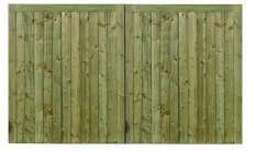 21 POORTEN en lage afsluitingen in naaldhout PORTES et clôtures bas en bois sapin Rechte