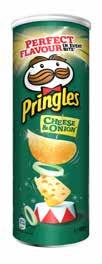 Pringles Original 40gr. 12st. 529230 Paprika 40gr. 12st. 529229 Sour Cream & Onion 40gr.