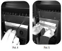 FIG. 4 Draai de bovenste 2 boutjes los met inbus en moersleutel. FIG.