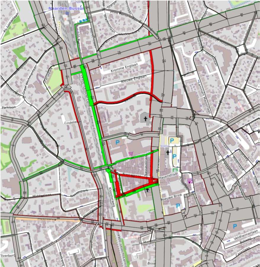 3 Veranderingen in verkeersintensiteiten Aanpassingen in de verkeerscirculatie leiden altijd tot verandering van routekeuzes en dus worden sommige straten drukker en andere rustiger.