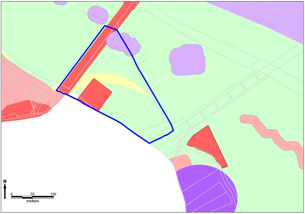 beleidswaarde 1. De hoger kronkelwaard/crevassewaaier is in theorie aantrekkelijker voor bewoning het lagergelegen gebied eromheen.