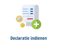 Declaraties 1. Declareren Reiskosten en VOG voor stagiaires en vrijwilligers 1. De vrijwilliger of stagiair kan na het inloggen in de portal (https://83176test.afasonline.com/login?