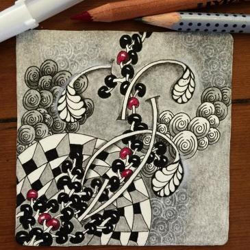 Zentangle is een mediatieve tekenwijze die iedereen kan beoefenen met leuke resultaten.