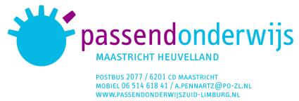 Werkplan Passend Onderwijs Maastricht - Heuvelland A.