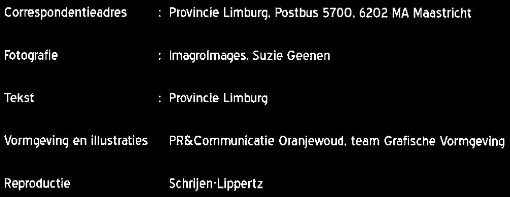 Suzie Geenen Tekst Provincie Limburg Vormgeving en illustraties