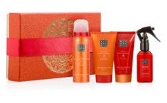 ritual of HAPPY BUDDHA ENERGISING Treat 20,50 Doucheschuim 50 ml Douchescrub 70 ml Bodycrème 70 ml Parfum d intérieur 50