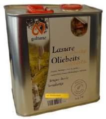 Oliebeits blauwvan Lectoure 1 liter 13117828 Oliebeits kleurloos 1 liter 141078 Oliebeits oxydegroen 2,5 liter 14107812 Oliebeits lichte eik 1 liter 14107820 Oliebeits oxydegeel 1 liter 14107821