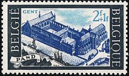 1304/1305 - "Het Pand" - Restauratie van de abdij te Gent.