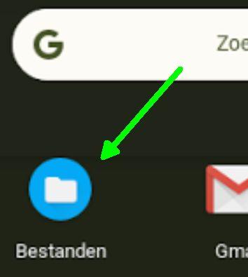 Het is jouw verantwoordelijkheid om dat bestand in een van jouw eigen mappen te zetten op GoogleDrive!