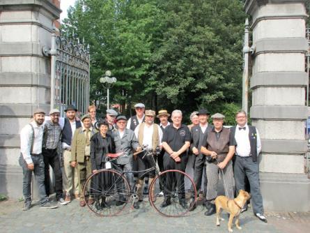 De fietsers kregen gelukkig een korter parcours.