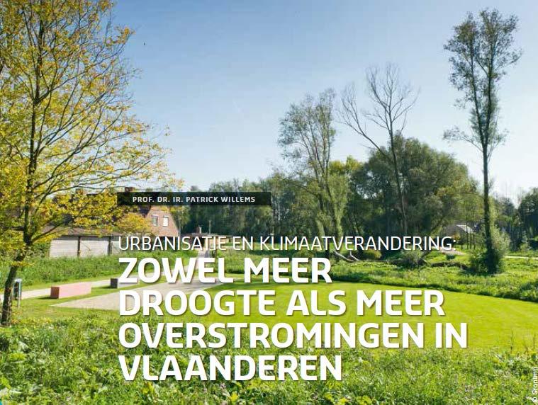 Meer info water & klimaatverandering in Vlaanderen: