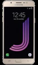 Slechthorende Samsung J7 Ultragroot scherm van uitstekende kwaliteit Nauwelijks waarneembare triller Mogelijkheid een