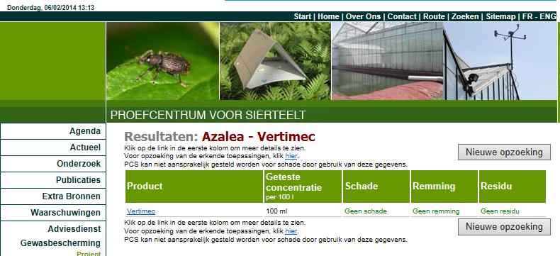 Bronnen van informatie http://www.fytoweb.