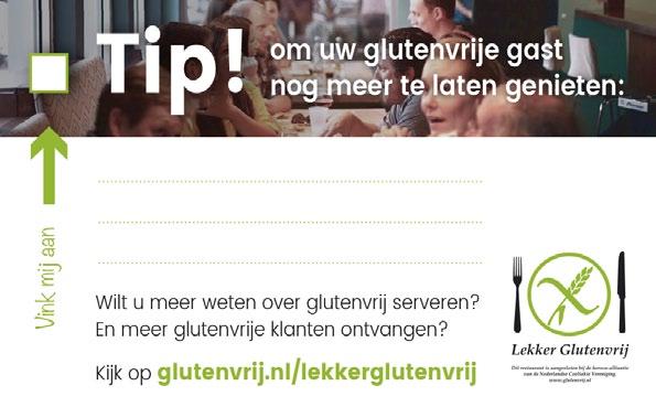 TipTop campagne Horeca Alliantie Glutenvrij Hoe zorg je ervoor dat je bij meer restaurants lekker en glutenvrij uit eten kunt gaan?