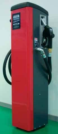 Diesel-pompzuilen[PG4] Diesel/Biodiesel Diesel-pompzuilen 70 MC + 100 MC centrifugaalpompen230v uitgevoerd voor tot 80gebruikers dieselbrandstof afgiftemit van te voren instellen mogelijk