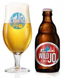NIEUW BIER VAN DE KONINCK: WILD JO Brouwerij De Koninck in Antwerpen heeft een nieuw bier gelanceerd: Wild Jo.