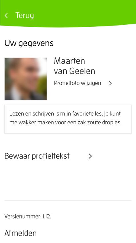 3. SKOZapp beheren 3.1 Profiel wijzigen Iedere leerkracht heeft een persoonlijk profiel, gekoppeld aan zijn/haar groep(en).