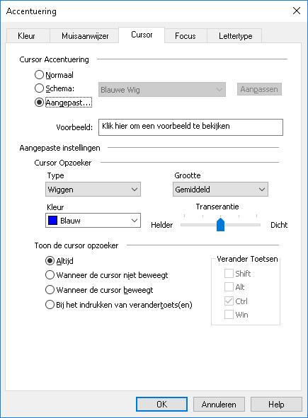 Het venster van de gebruikersinterface is te sluiten met Esc.