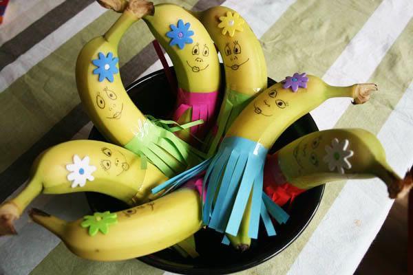 Bananenmeisjes - Bananen - Plakband - Stift ( voor