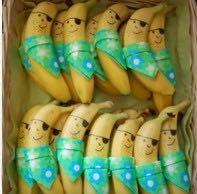 Bananen piraten - Bananen - Servetten -