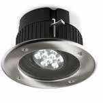 GEA DOWNLIGHT Led inbouwdownlighter IK10 IP66 Huis : Inox AISI 316 Afscherming : Glas Opties : Inbouwbox optioneel 100-240V 50-60Hz RF 850ºC GLA DIF IONX DIFFUSER FILTER AISI 316 IP 66 IK 10 Code