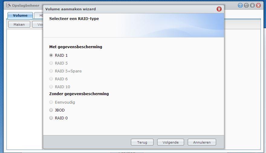 Hoe Raid aanpassen in je Nas Wij