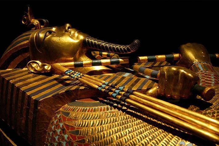 Rit naar het Egyptisch museum, met o.a. de inhoud van het graf van Toetanchamon.