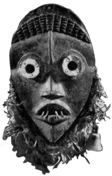 Opdracht 1 Een masker van papier Rituele maskers uit het Afrika-Museum D e bovenstaande Afrikaanse maskers werden vroeger gebruikt bij allerlei rituelen.