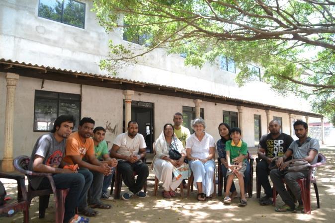 13 Jaarverslag 2016 Pakistani European Christian Alliance Alie. Alie heeft ook ondergedoken asielzoekers bezocht in Colombo. Ze heeft hen gesproken en bemoedigd in hun moeilijke situatie.