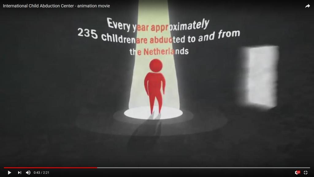 Animatievideo over internationale kinderontvoering nu ook in het Engels beschikbaar.