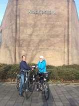 aan het eind van de middag de Andrieskerk in Amsterdam. Clasien Koterus leidde ons rond in de kerk.