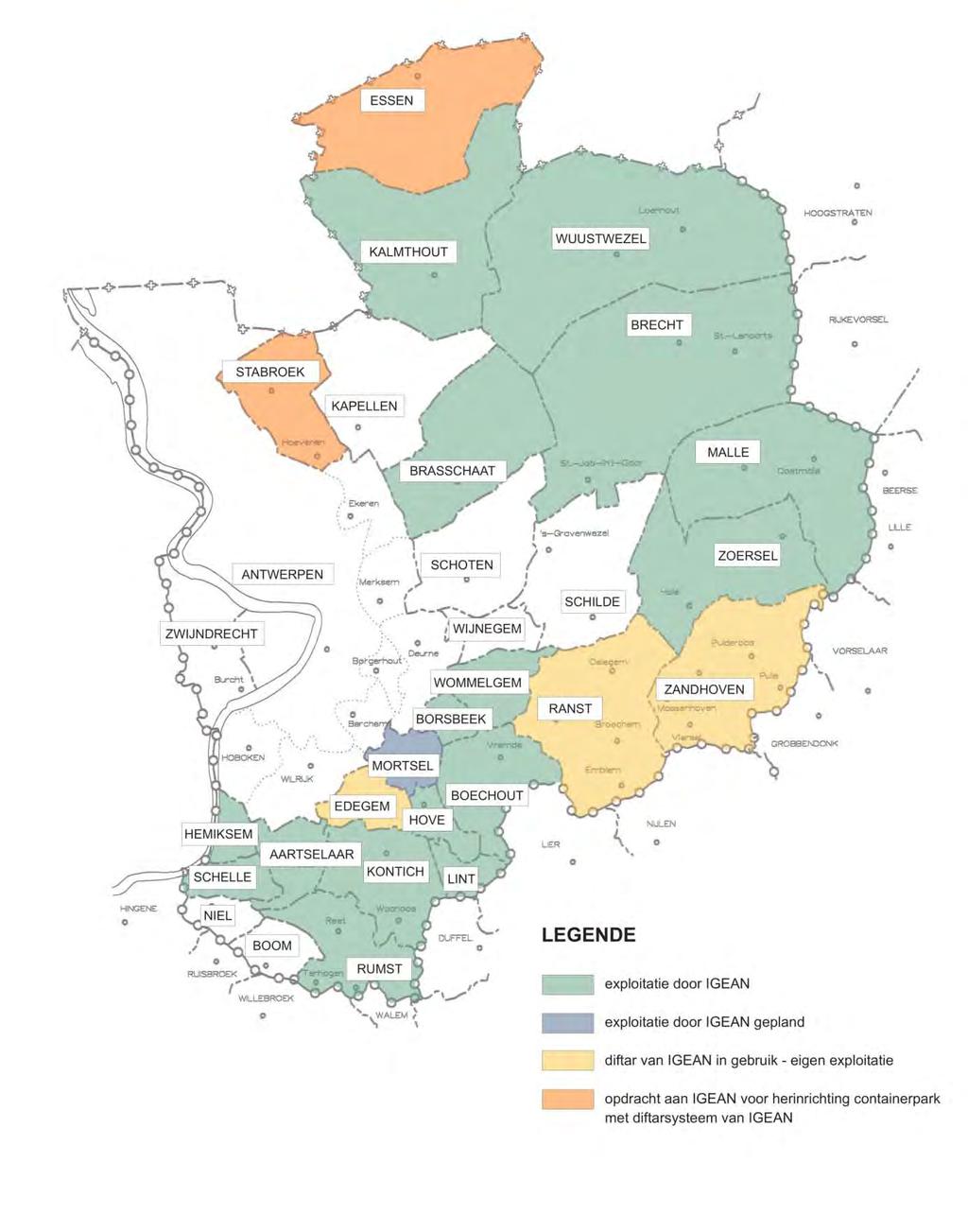 Met het project wordt dus de aanzet gegeven voor organisatie, coördinatie en communicatie van de inzameling van bedrijfsafvalstoffen van KMO s en zelfstandige ondernemers.