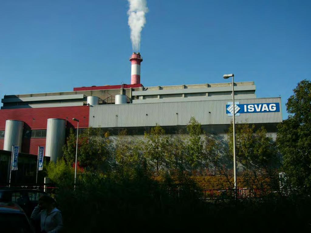 ISVAG: verbrandingsoven Door de aanvoer van huishoudelijk afval uit de IGEAN-regio, kan de ISVAG-oven op maximale capaciteit draaien. Alle studies zijn beëindigd en waren gunstig.