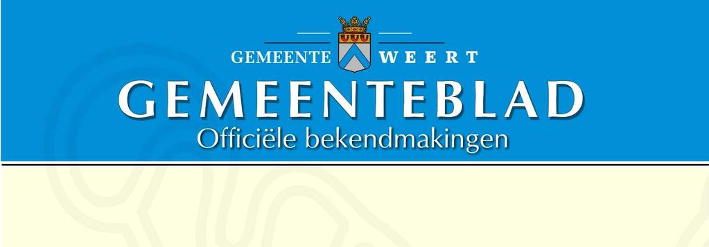 Het College van Burgemeester en Wethouders (B&W) maakt bekend dat de volgende aanvragen of vergunningen zijn ingediend, aangevraagd, verleend of ingetrokken, maatregelen zijn getroffen of