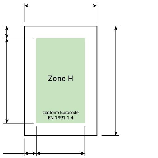 Zon & Zo Project ZZ-15000 Geeente Gorinche Stadhuis veldnaa Dak B 1 1 x 19 gebouwhoogte dakaten dakbedekking grind Resultaten stuwdruk aantal odules 19 x 40 bituen Gebruik rubber blokken 21 x 10,5 x