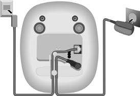 De eerste stappen 3 Inhoud van de verpakking controleren een basisstation Gigaset A380, een netadapter, een handset Gigaset A38H, een telefoonsnoer, twee oplaadbare batterijen, een batterijklepje,