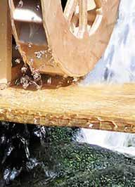 Bij beide circulaties kunnen waterornamenten zoals een bronsteen of een waterval worden geïntegreerd.