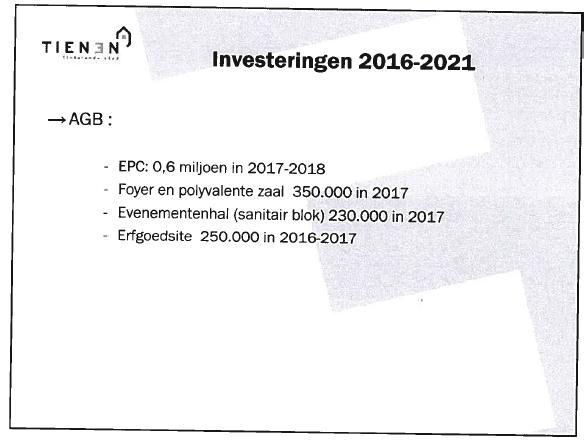 Raadslid Patrick Grootjans verwijst naar de gemeenteraad van 24 september 2015 waarin het zogenaamde overgangsbudget werd voorgesteld en goedgekeurd.