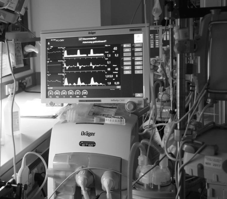 Verwerking VN500 Dräger Cardiorespiratoire monitoring Dräger
