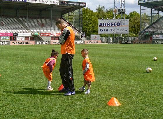 In ruil voor vrijwilligerswerk van onze cliënten levert Tex Town Tigers lidmaatschappen, accommodatie, begeleiding en materialen.