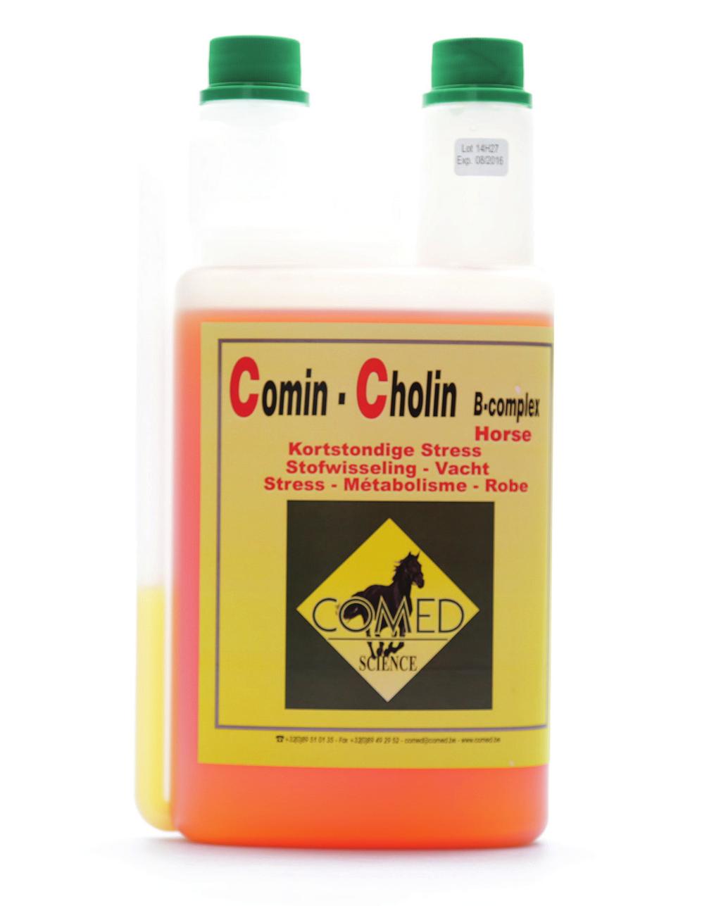 productfiche - Artiprotec 2/2 COMIN-CHOLIN B-COMPLEX STRESS STOFWISSELING VACHT AANVULLEND DIERENVOEDER BESTEMD VOOR PAARDEN.