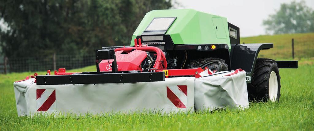 Onbemande trekker komt eraan Het Nederlandse bedrijf Precision Makers verwierf bekendheid met de Greenbot, de eerste zelfrijdende trekker zonder cabine voor de groensector.