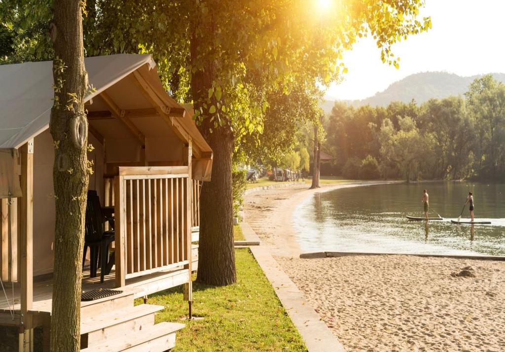 Het is allemaal mogelijk hier bij Camping