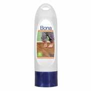 Verpakking: 1 cartridge met Bona Reinigingsmiddel + de blauwe Bona Microfiber Cleaning Pad.