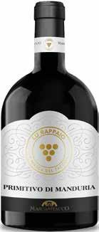 L Uetta is Pugliaans voor kleine druif. Het persen en verwerken van de druiven zorgen voor deze heerlijke witte, frisse en fruitige Fiano Puglia. Lu Rappaio is Pugliaans voor het stel.