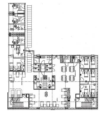Bijlage 2: plattegrond van de afdeling Receptie en inschrijvingen 1 e verdieping Scharnier naar nieuwbouw Volg bewegwijzering IDC inkom bureel hoofverpleegkundige bureel verpleging gesprekslokaal