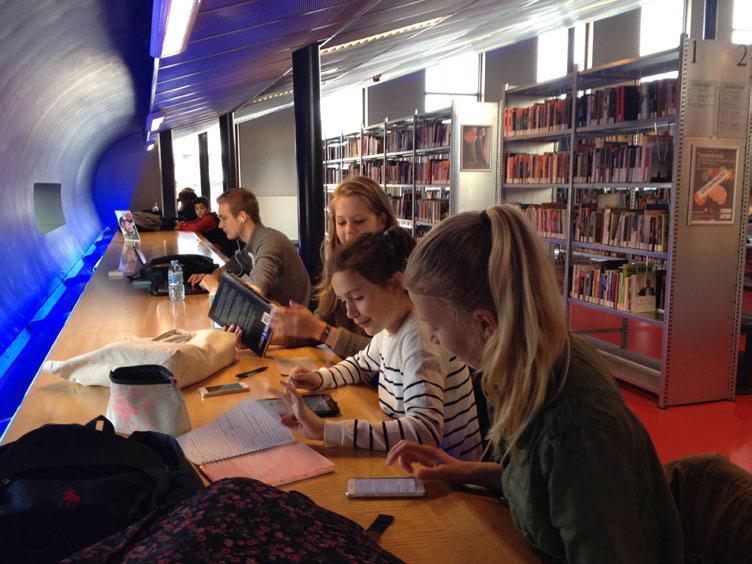 Studeren in de bieb Huiswerkbegeleiding In de bibliotheken van Eemnes en Loosdrecht kunnen jongeren op verschillende dagen in de week na schooltijd onder leiding van een professionele begeleider hun