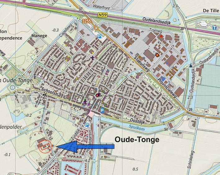 HOOFDSTUK 1 INLEIDING 1.1 Aanleiding voor de omgevingsvergunning Deze ruimtelijke onderbouwing heeft betrekking op het perceel Molenweg 7 te Oude-Tonge.